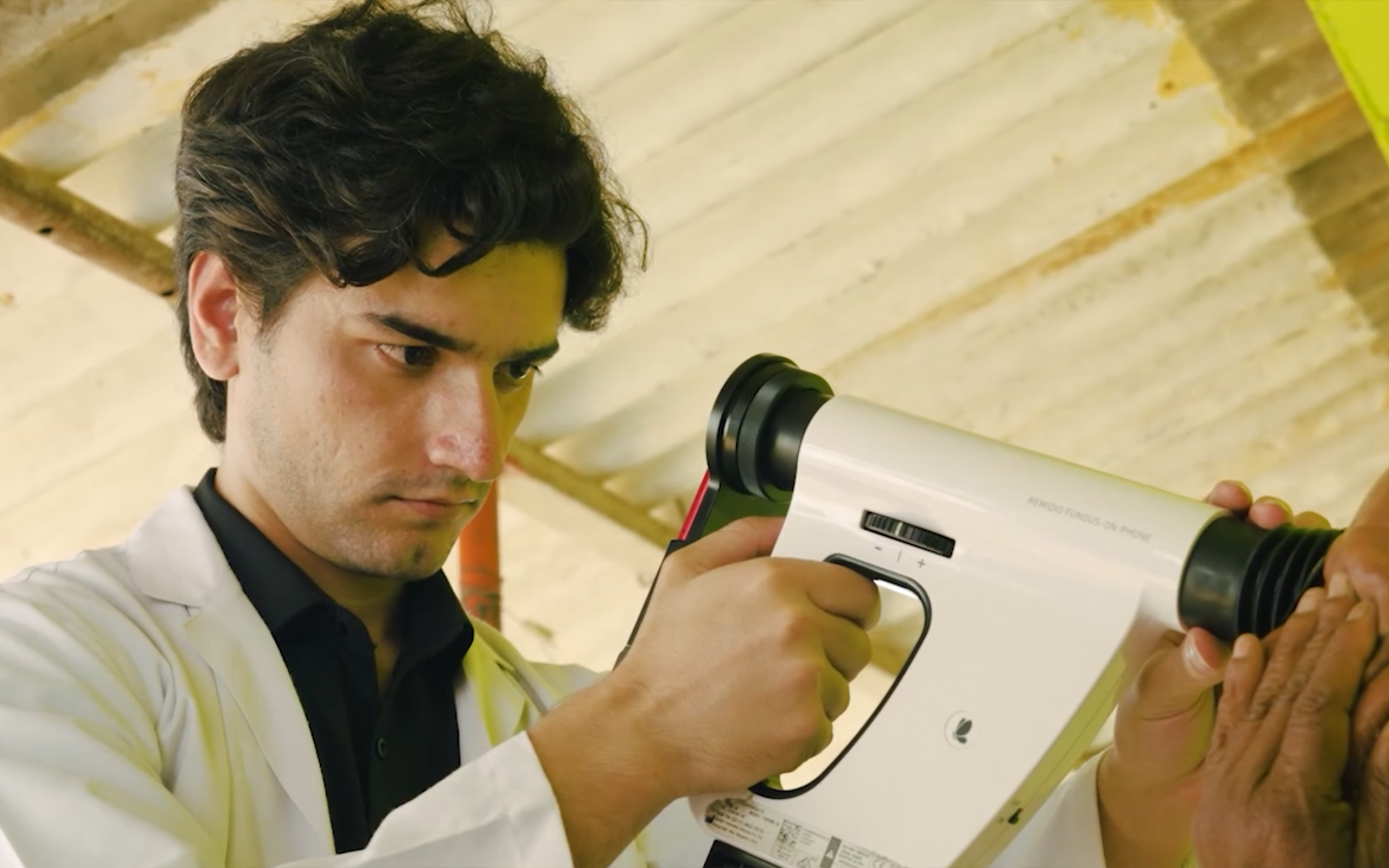An Indian company has created a retinal scanner that can detect ...