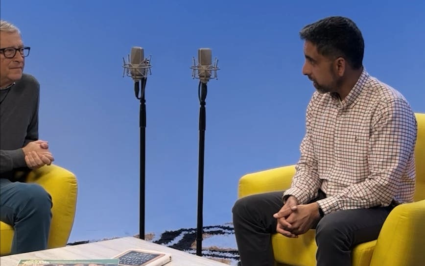 Sal Khan and I discussed the role AI can play in helping teachers and students excel.