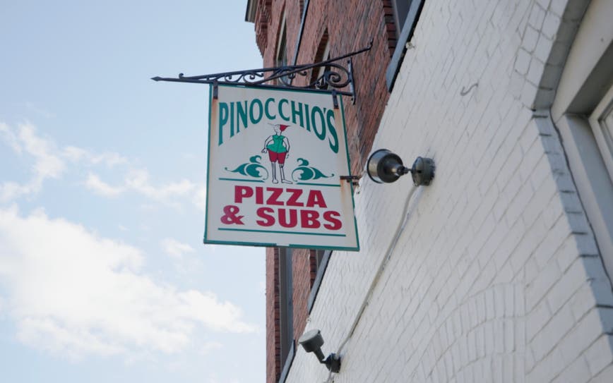 I ate a lot of pizza from Pinocchio's in Cambridge when I was a student at Harvard.