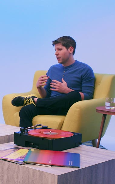  I always love talking to Sam Altman about the future of AI.