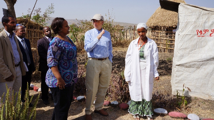 "Germana Gale Health Post Site in Silte, Ethiopia"